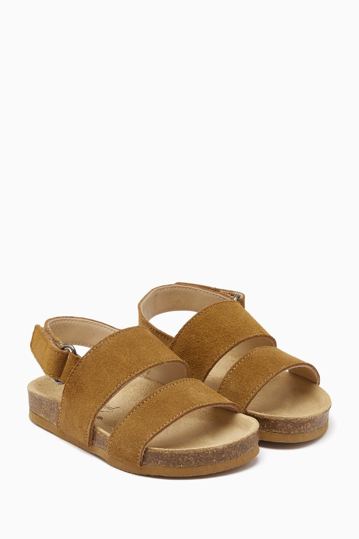 

Agostino Sandals in Suede, Brown
