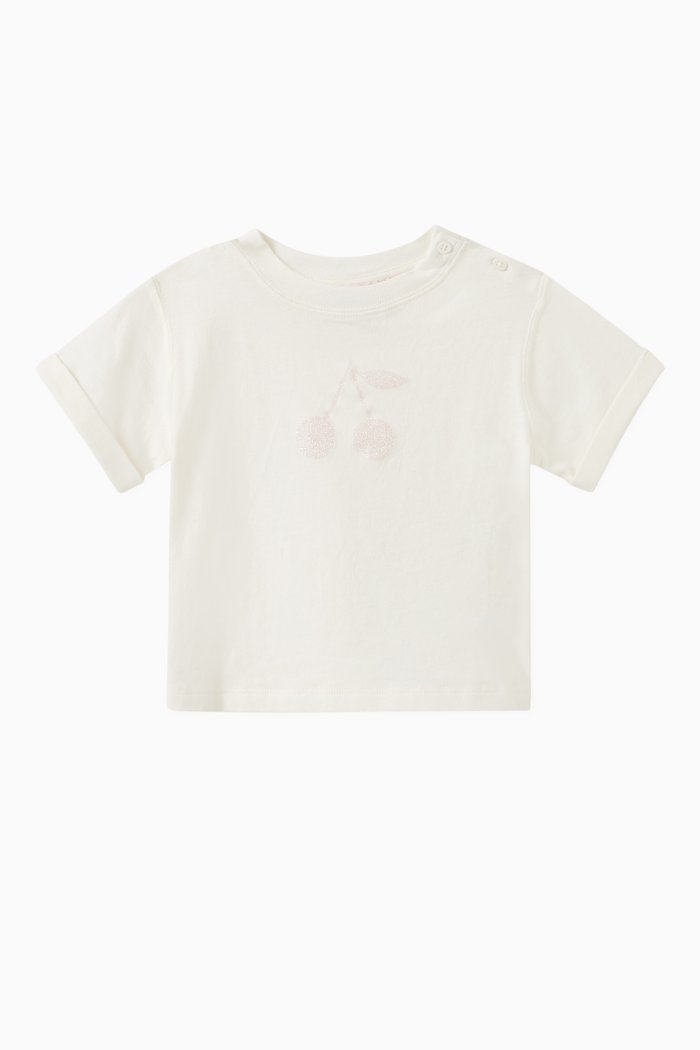

Aiman T-shirt in Cotton, White