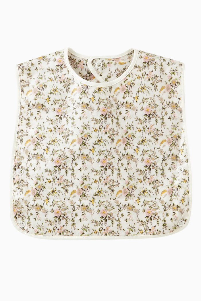 

Floral-print Bib in Cotton, Multicolour