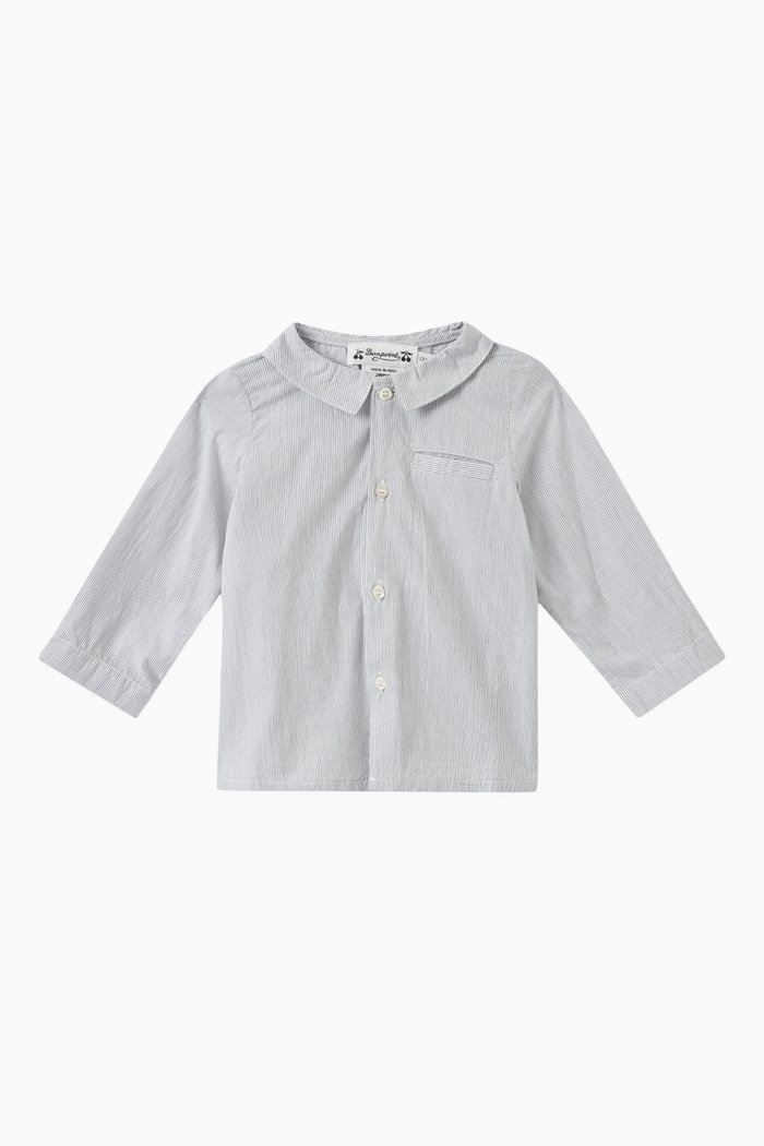 

Louis Shirt in Poplin, Blue