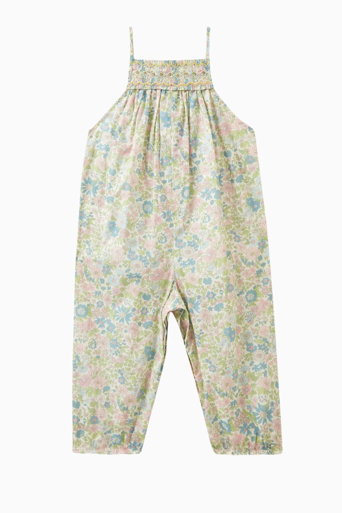 

Lilisy Floral-print Romper in Cotton, Multicolour