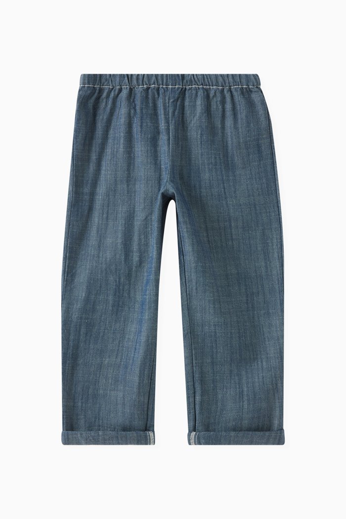 

Bandy Pants in Cotton, Blue