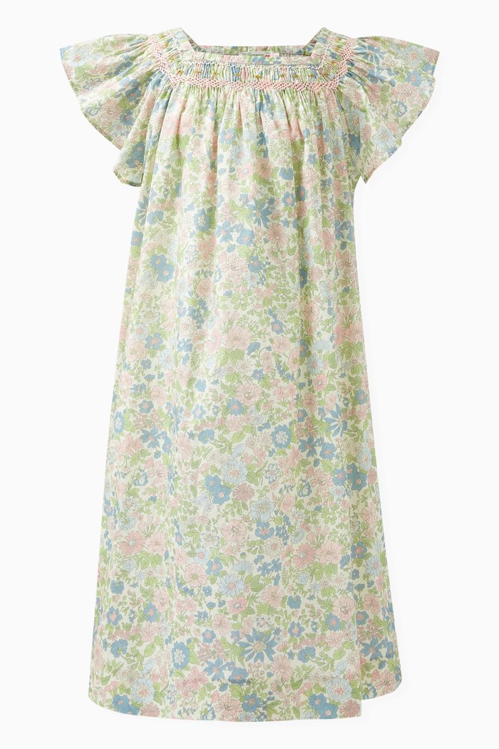 

Coryse Floral-print Dress in Cotton, Multicolour