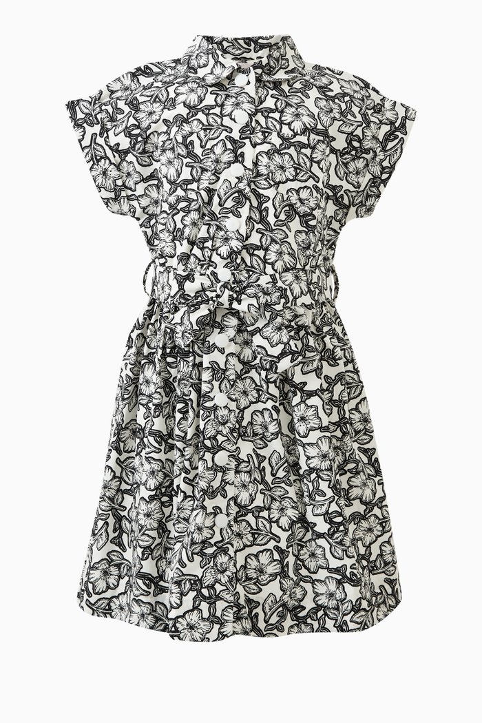 

Gisele Floral-print Dress in Cotton, Multicolour