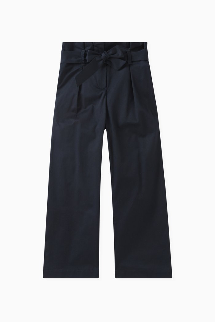 

Nathalia Pants in Organic Cotton, Blue