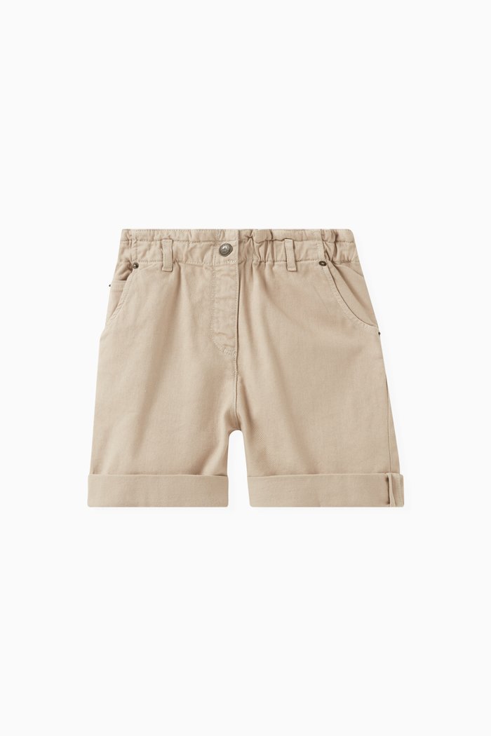 

Cathy Shorts in Organic Cotton, Neutral