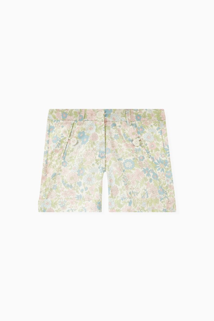 

Calista Floral-print Shorts in Cotton, Multicolour