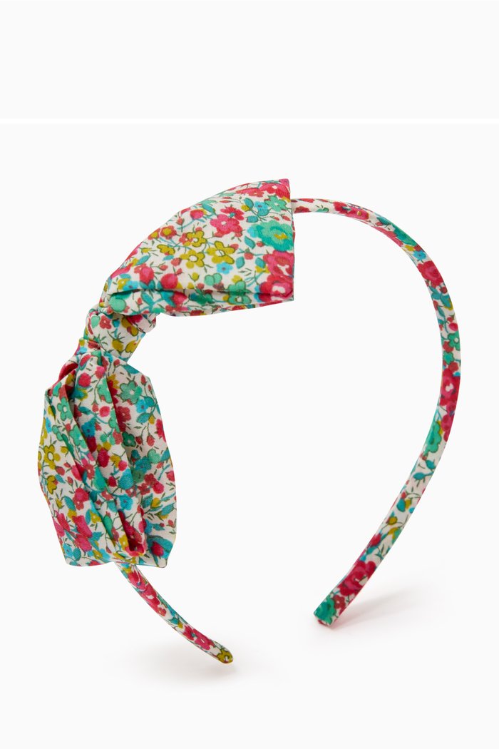 

Serre Bow Headband in Cotton, Multicolour