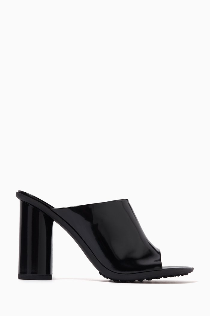 

Atomic 90 Mules in Leather, Black