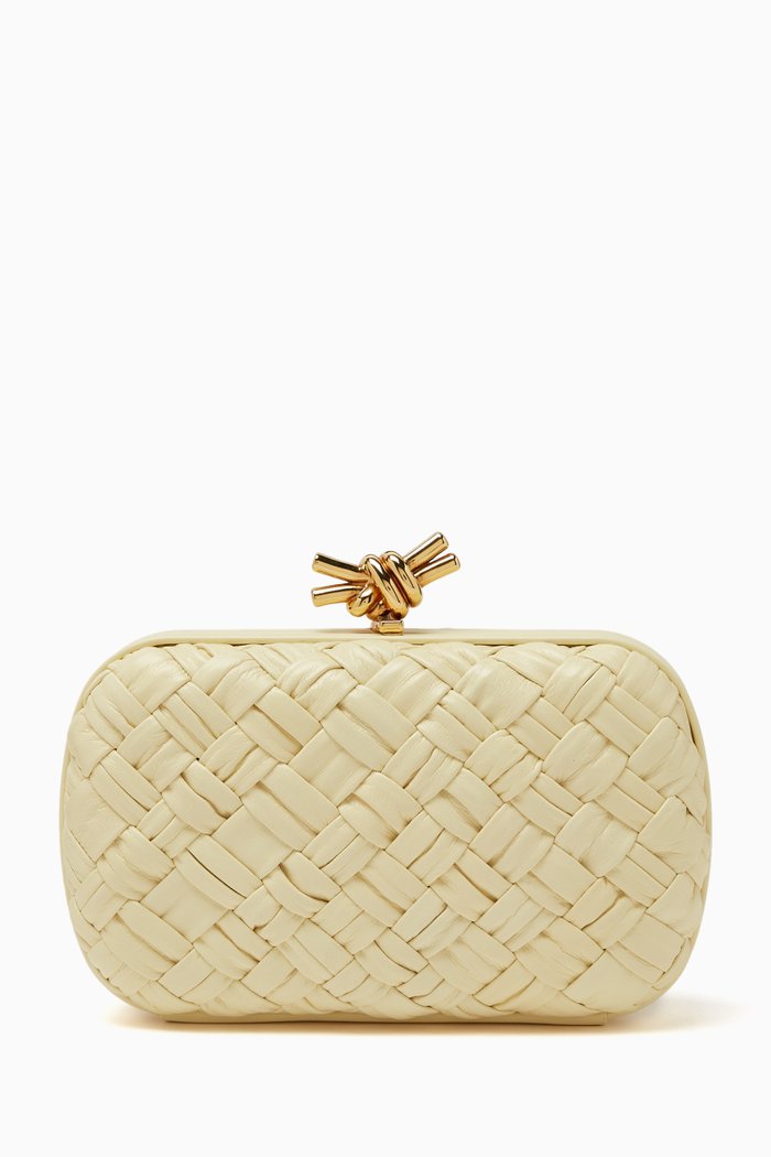 

Knot Minaurdiere in Intreccio Leather, Neutral