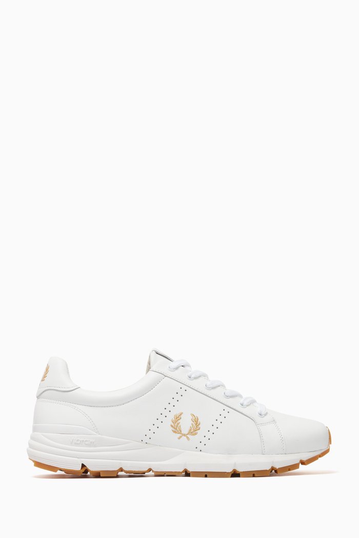 

B723 Tennis Shoes in Leather, White