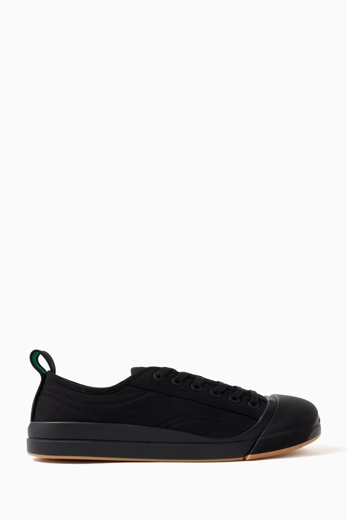 

Vulcan Sneakers in Cotton Canvas, Black