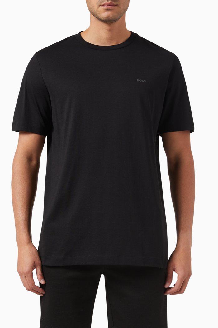 

Thompson 01 T-Shirt in Cotton, Black