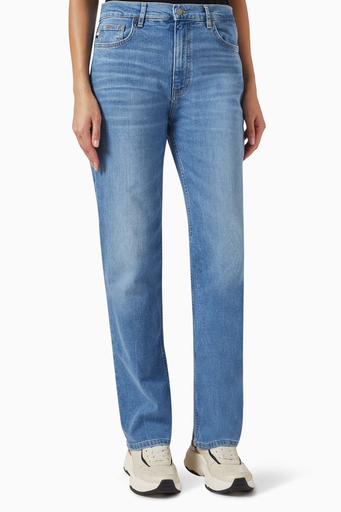 

Ada Straight Jeans in Denim, Blue