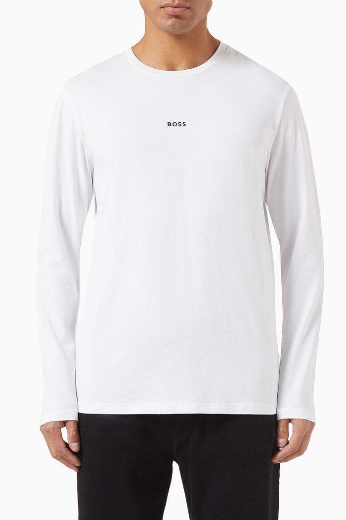 

Logo T-shirt in Cotton Jersey, White