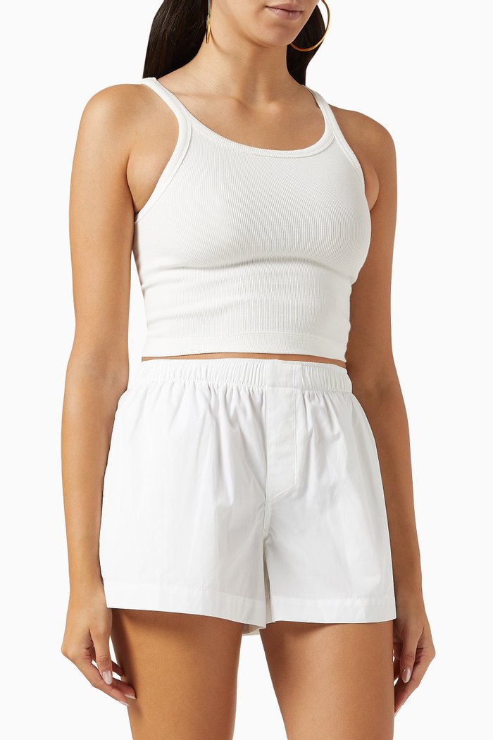 

Ribbed Tank Top, Neutral
