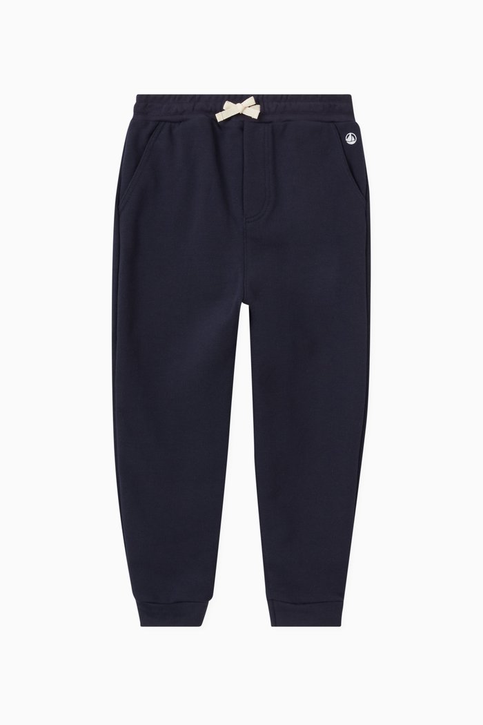 

Logo-embroidered Sweatpants in Cotton, Blue