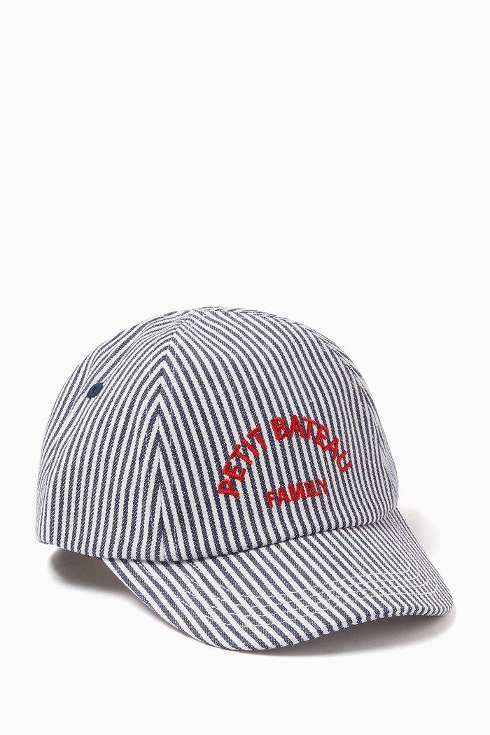 

Embroidered Logo Baseball Cap, Blue