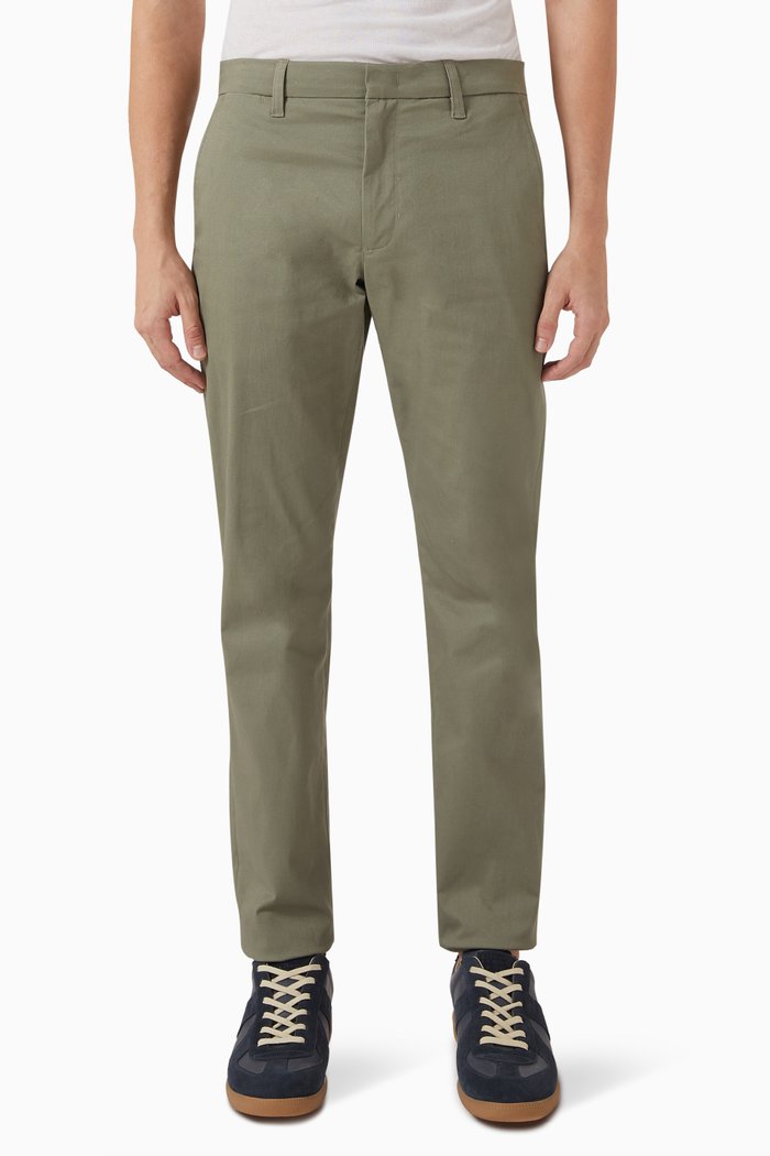 

Griffith Chino Pants in Stretch Cotton Twill, Neutral