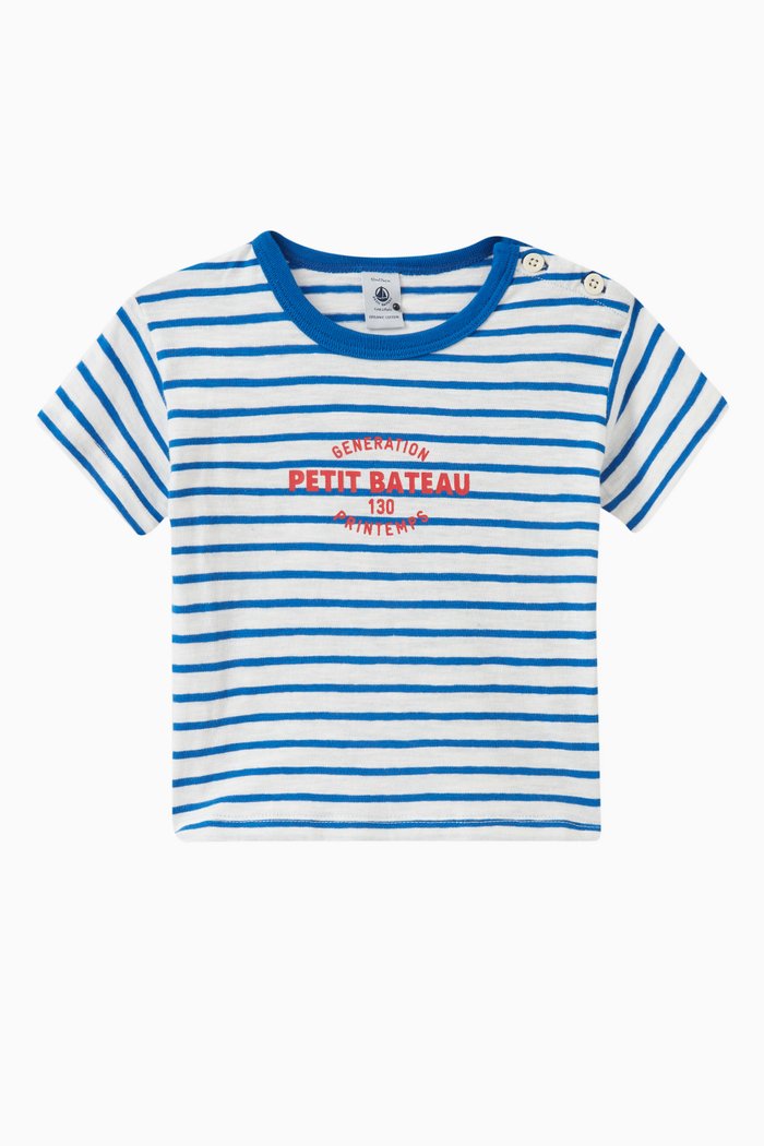 

Logo Print T-shirt in Cotton, White