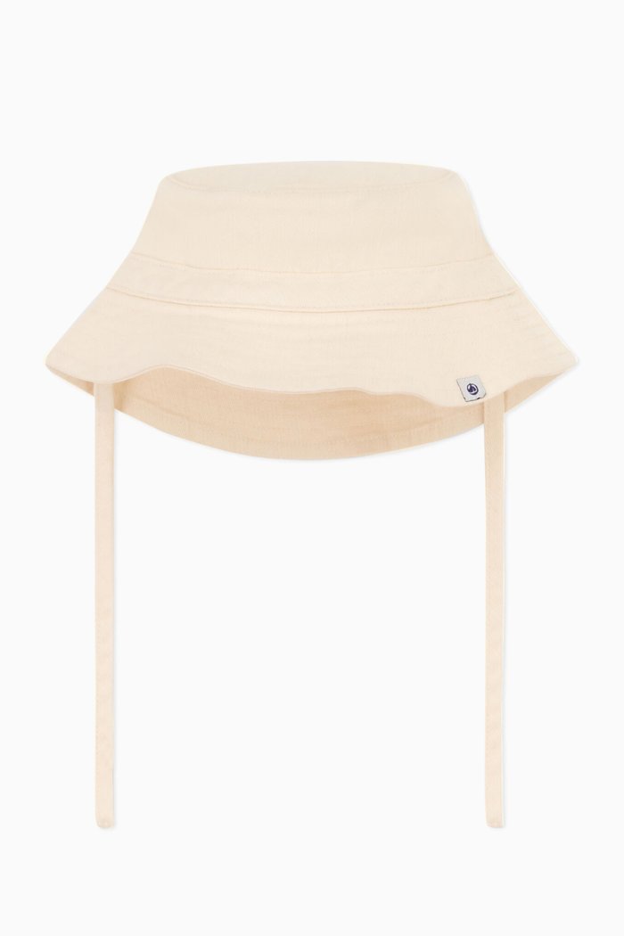 

Sun Hat in Cotton Twill, Neutral