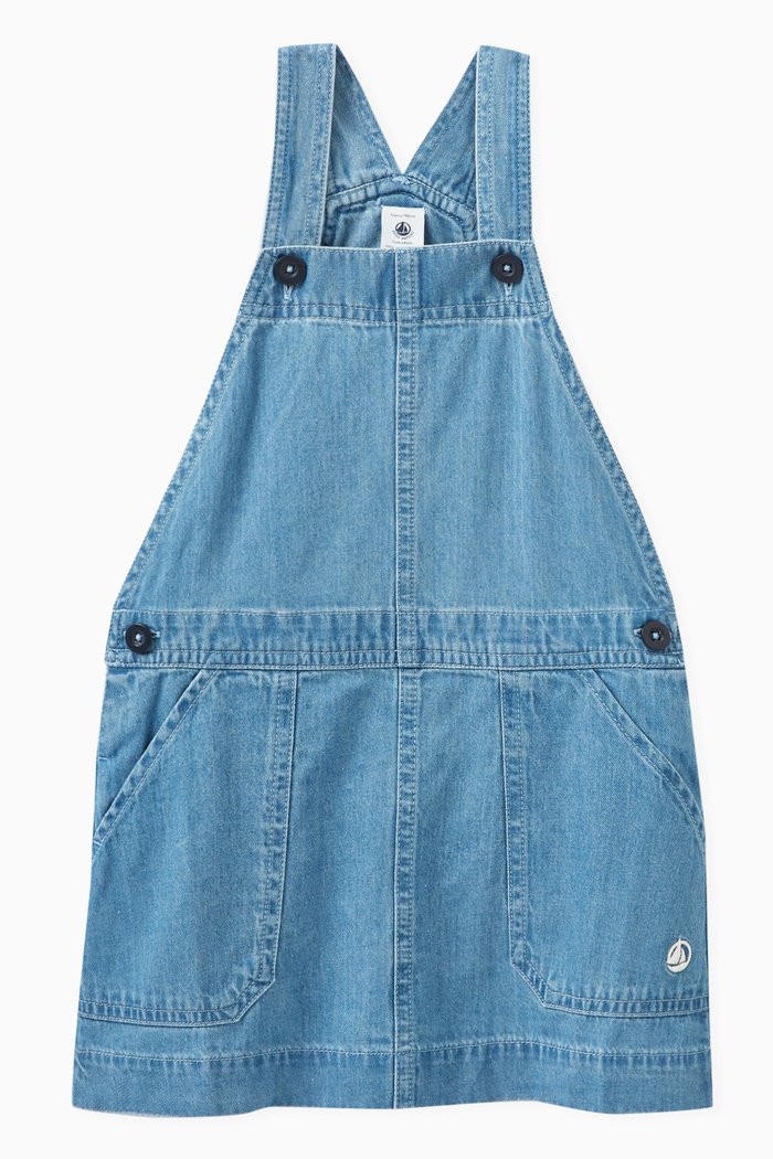 

Robe Dungaree Dress in Denim, Blue