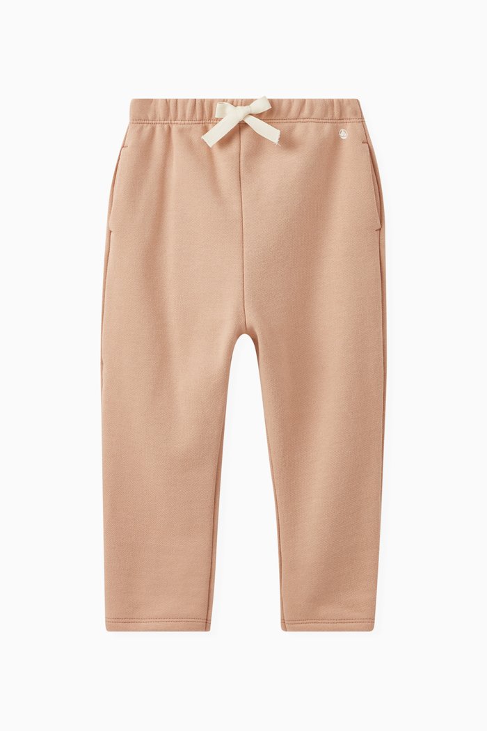 

Logo Detail Trousers in Organic Cotton, Neutral