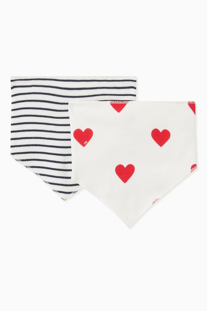

Graphic-printed Bandana in Cotton, Set of 2, Multicolour