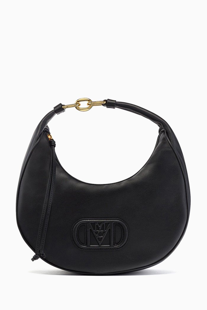 

Medium Mode Travia Hobo in Spanish Nappa Leather, Black