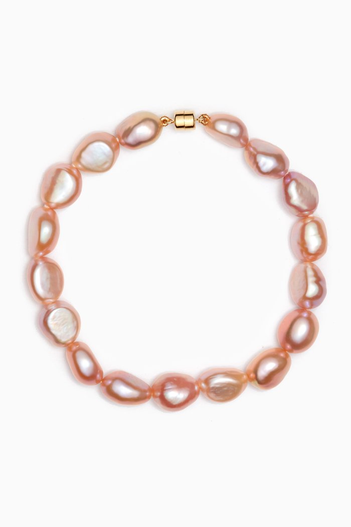 

Kiku Baroque Pearl Bracelet in 18kt Gold, Yellow