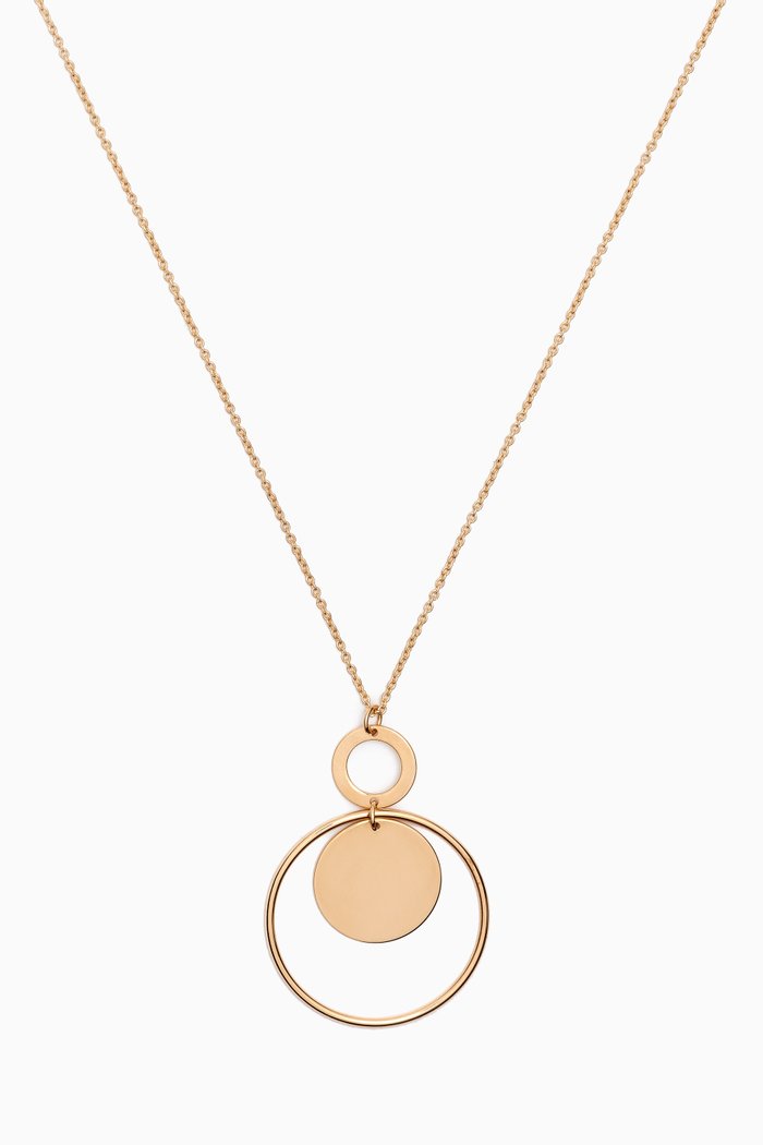 

Galeria Disc Necklace in 18kt Gold, Yellow