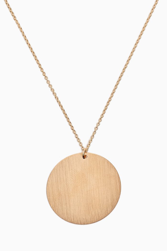 

Galeria Disc Necklace in 18kt Gold, Yellow