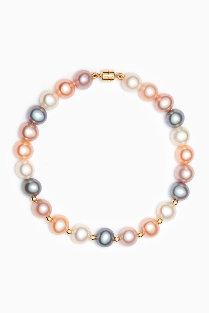 

Kiku Pearl Bracelet in 18kt Gold, Yellow