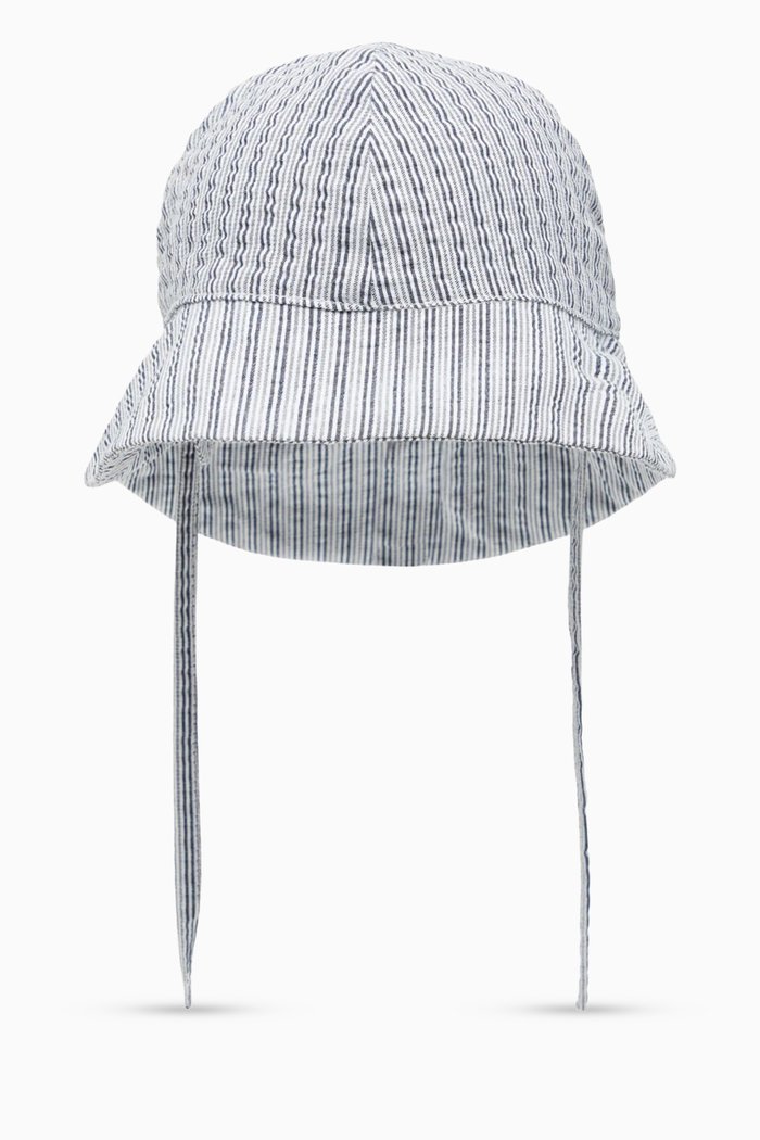 

NbmFerolle Sunhat in Cotton, Blue