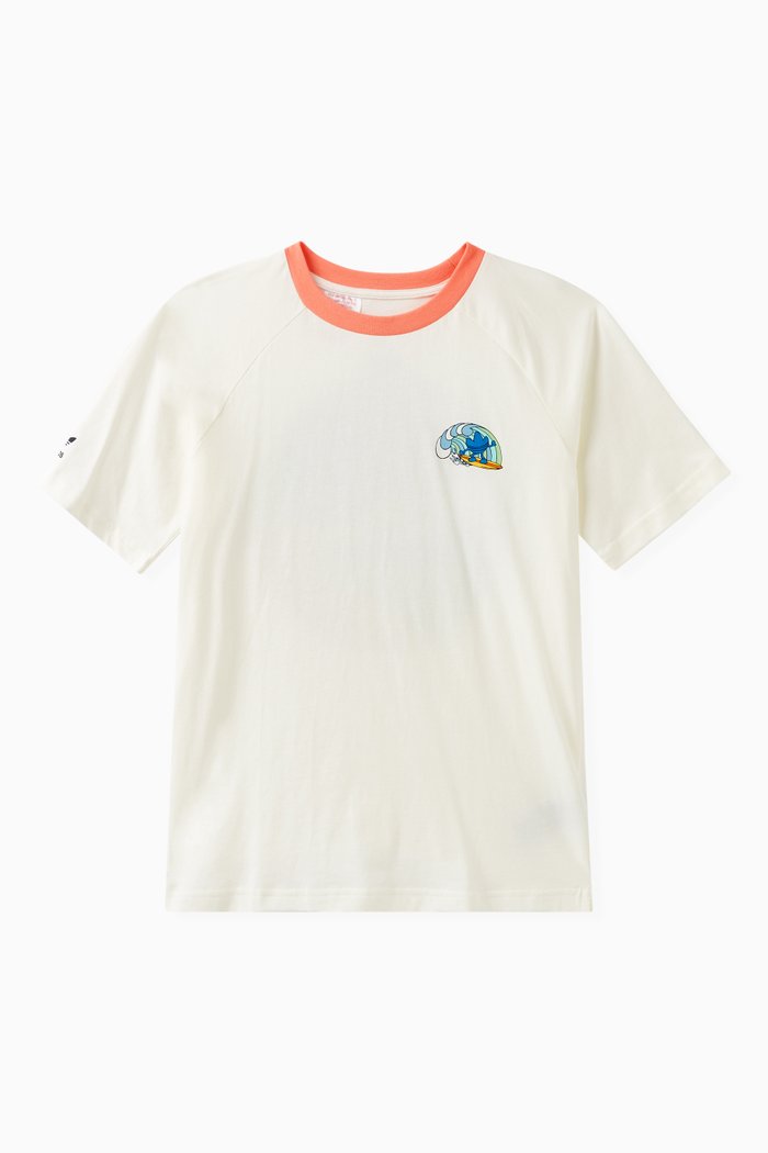 

Graphic-print T-shirt in Cotton, Neutral