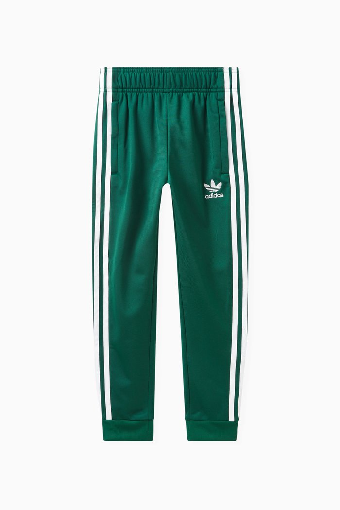 

Striped Logo Sweatpants, Green