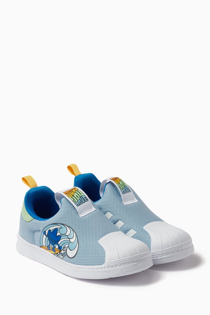 

Superstar 360 Earth Day Sneakers in Mesh, Blue