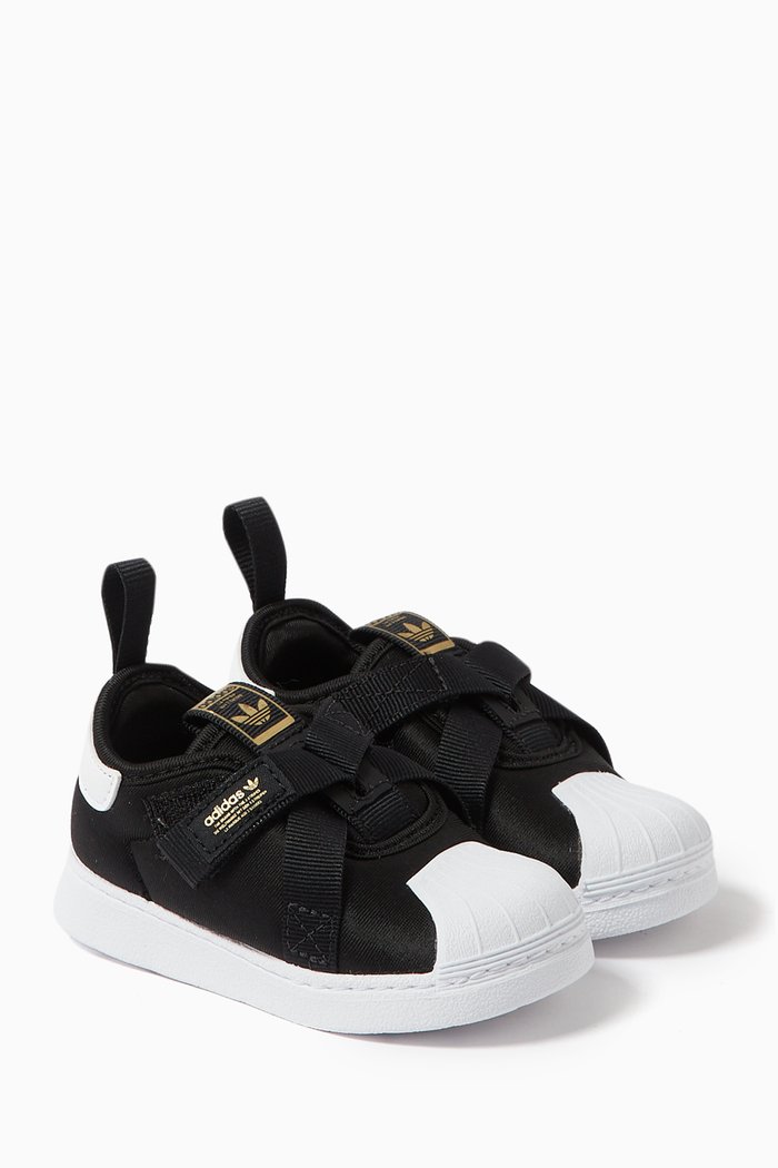 

Superstar 360 Sneakers in Recycled Materials, Black