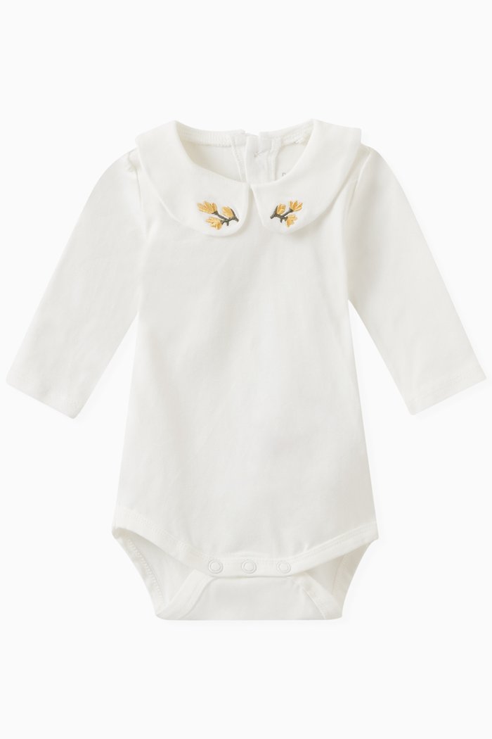 

Fassie Bodysuit in Cotton Jersey, White
