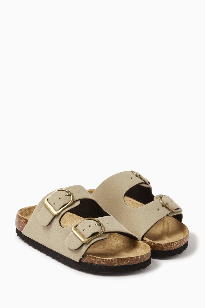 

Sandals in Faux Leather & EVA, Yellow