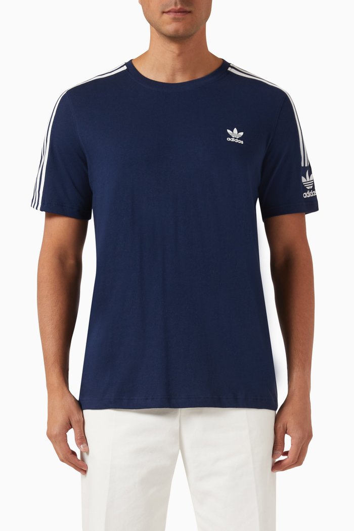 

Tech T-shirt in Cotton Jersey, Blue