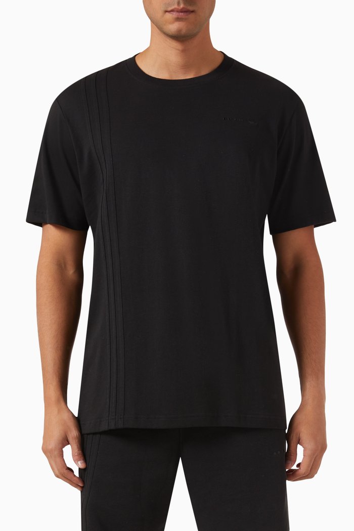 

RIFTA City Boy T-shirt in Cotton Jersey, Black