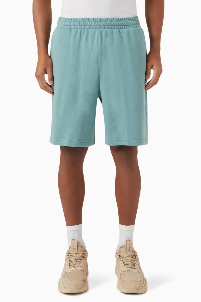 

Downtown Shorts in Cotton French Terry, Blue