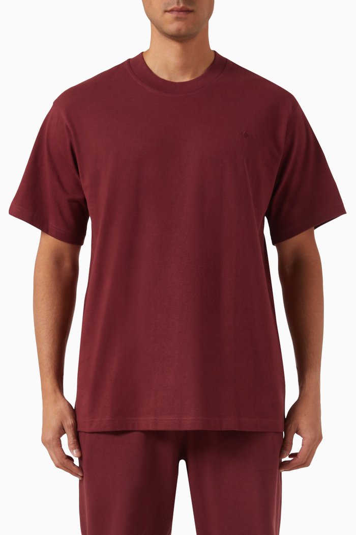 

Contempo T-shirt in Cotton Jersey, Red