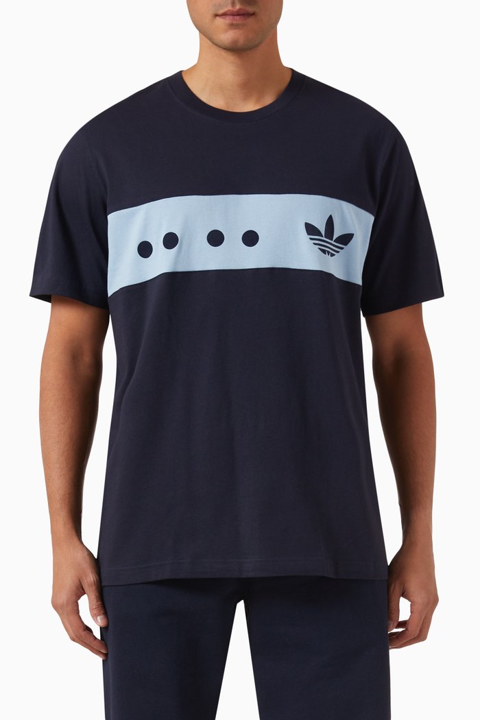 

City Boy T-shirt in Cotton Jersey, Blue