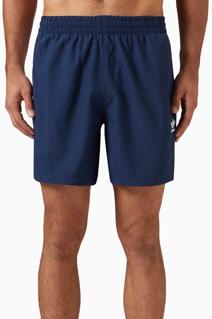 

Adicolor Swim Shorts in Recycled Nylon Twill, Blue