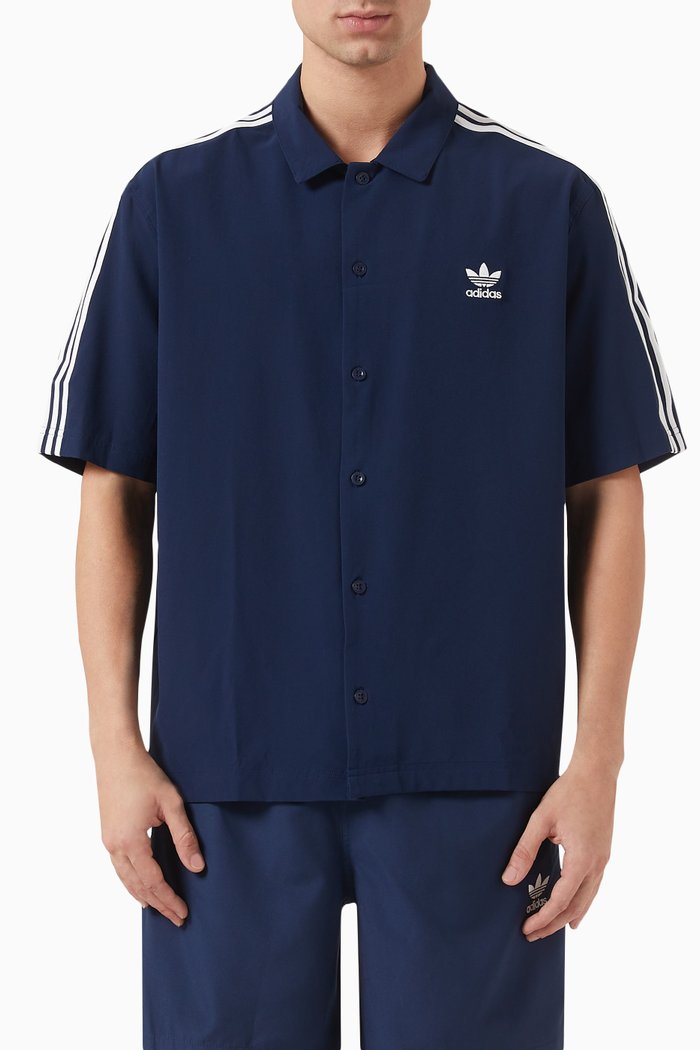 

Classic Shirt in Recycled Nylon, Blue