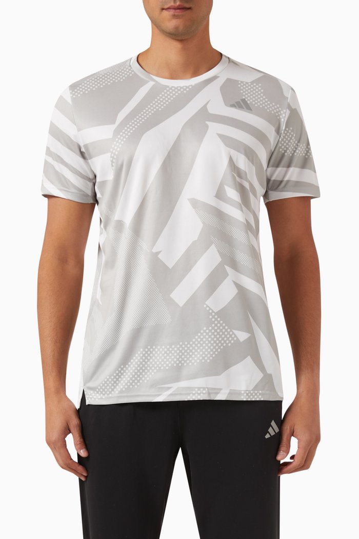 

Own The Run T-shirt in Nylon, Grey