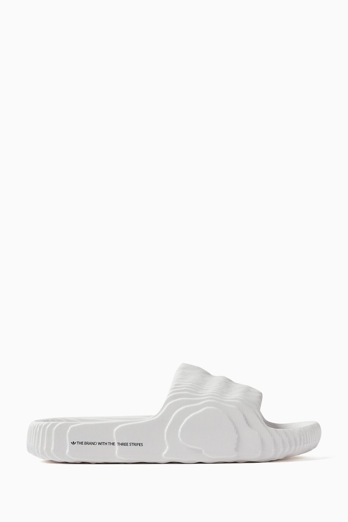 

Adilette 22 Slides in Bio-based EVA, White
