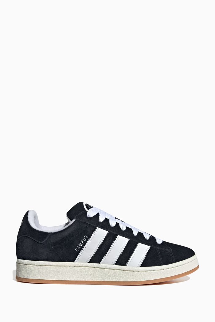 

Campus 00s Sneakers in Leather, Black